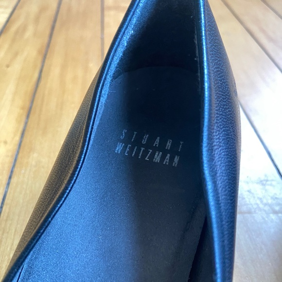 Leather Stuart Weitzman Wedges - Picture 7 of 8